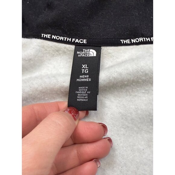 The North Face Graphic Collection Mens Pullover Half Zip Hoodie Black Camo Fleec - Picture 5 of 11